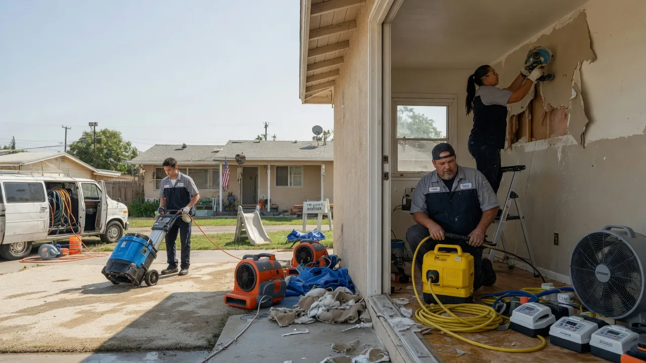 Water Damage Restoration in Korbel, CA near me
